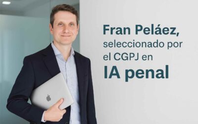 Fran Peláez, entre los dos únicos abogados penalistas en España seleccionados por el CGPJ para formación en IA e investigación penal