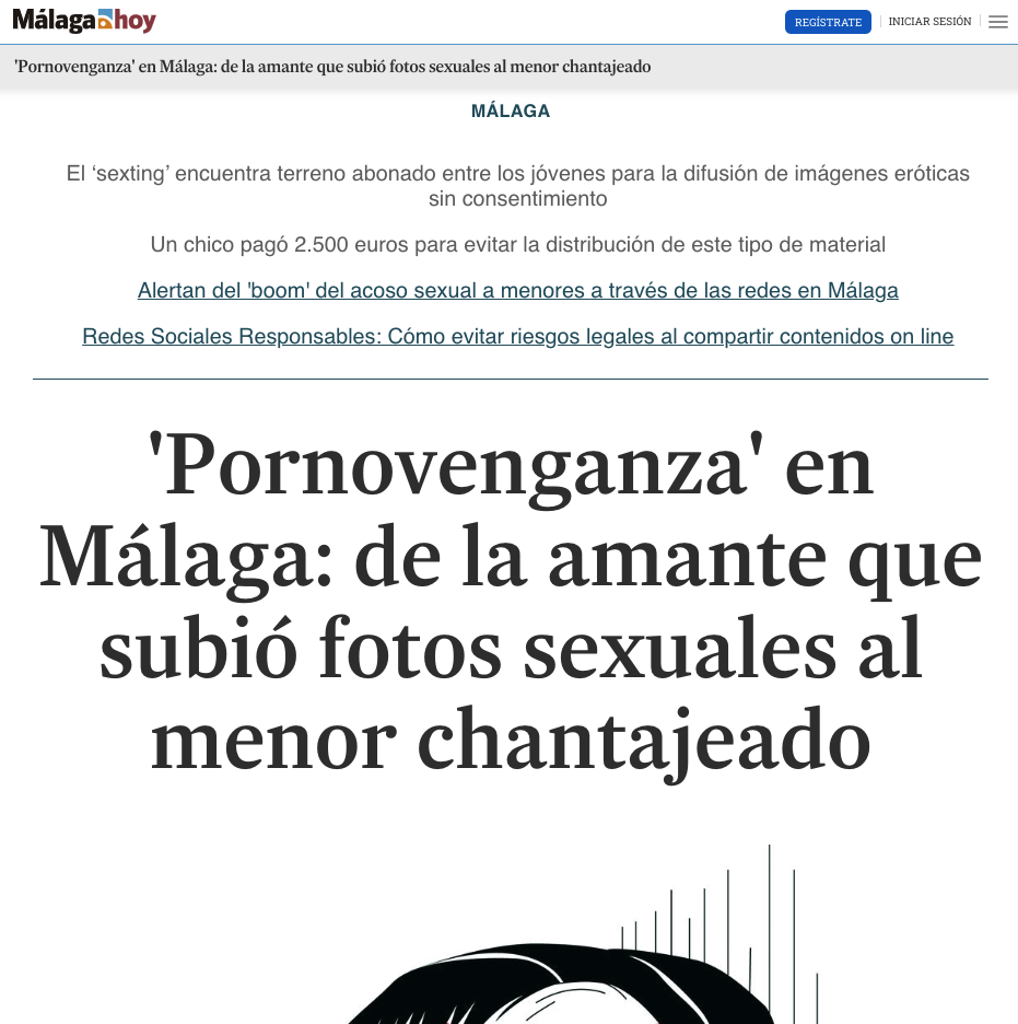 Sexting qué es y cómo defenderte. Entrevista a Fran Peláez en Diario
